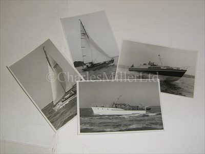 Lot 132 - A COLLECTION OF BLACK AND WHITE BEKEN OF COWES...