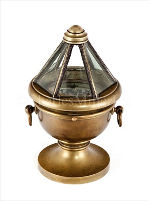 Lot 213 - A RARE YACHT COMPASS BINNACLE BY SPENCER,...
