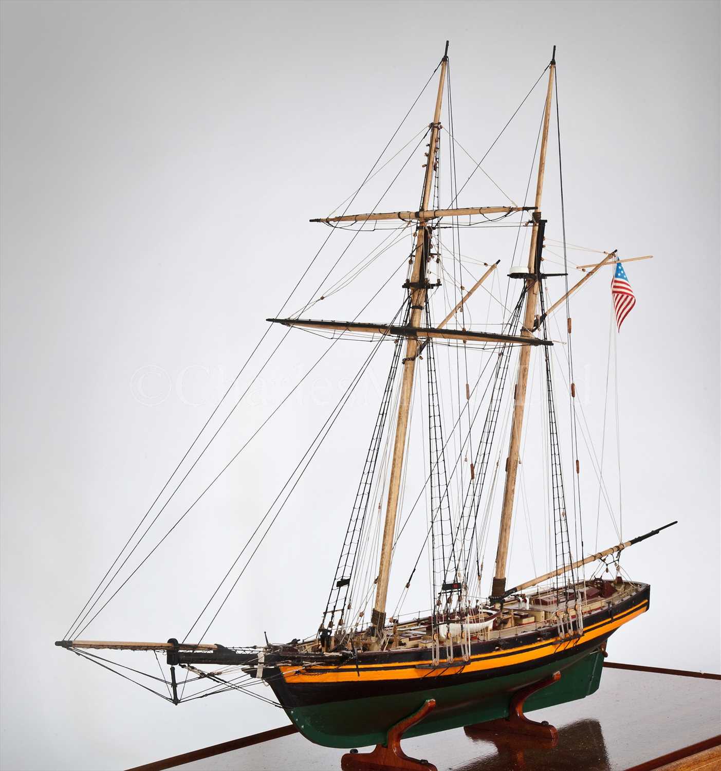 Lot 238 - A WELL-PRESENTED AND DETAILED SCALE MODEL OF.