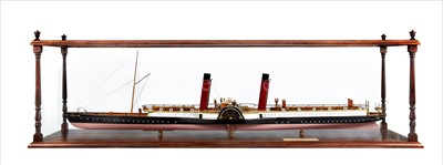 Lot 251 - A FINE AND DETAILED 1:48 SCALE BUILDER'S-STYLE...