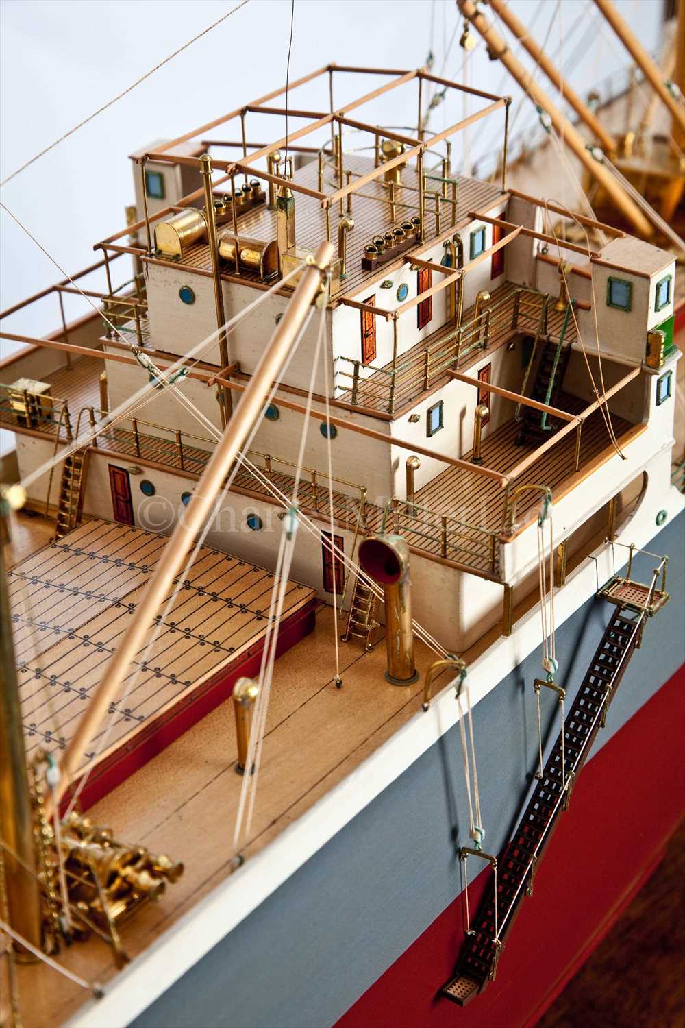 Lot 274 A FINE DOCKYARD BUILDER'S MODEL FOR THE