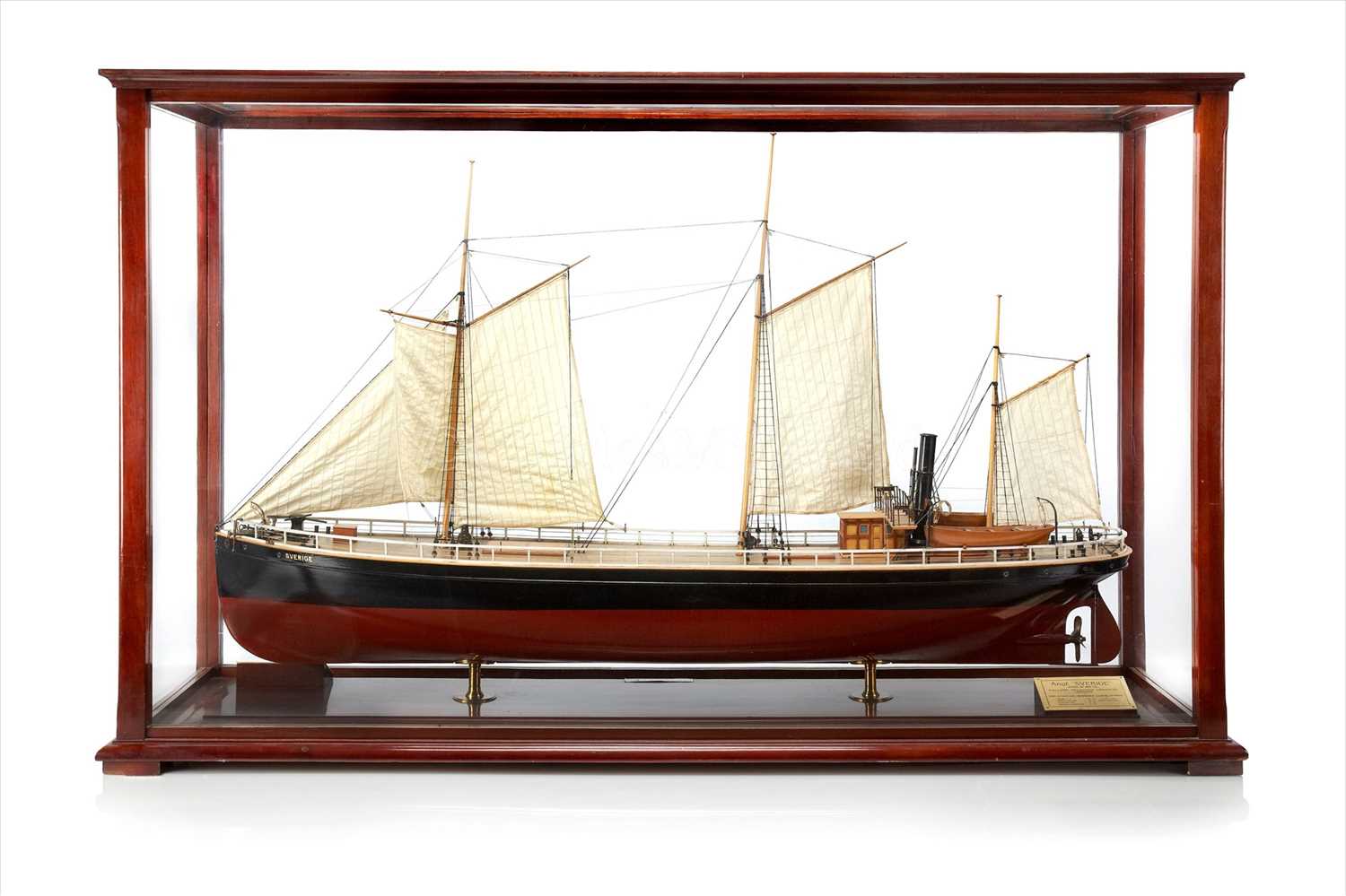 Lot 275 - BUILDER'S MODEL OF THE COASTAL CARGO SHIP...