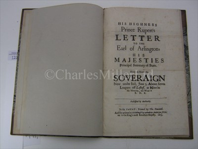 Lot 128 - 'PRINCE RUPERT'S LETTER TO THE EARL OF...