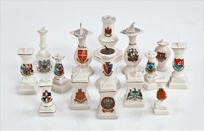 Lot 163 - A COLLECTION OF SOUVENIR GOSS (CRESTED CHINA)...