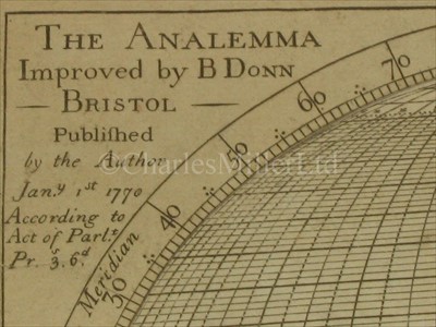 Lot 170 - A VERY RARE EDITION OF 'THE ANALEMMA',...