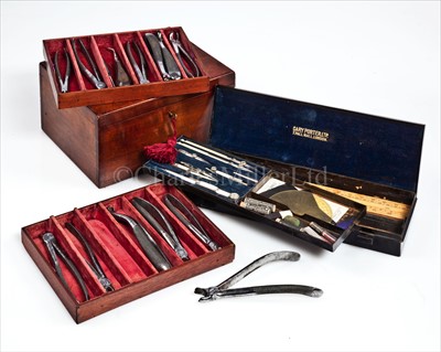 Lot 196 - A 19TH-CENTURY DENTAL SET<br/>with approximately...