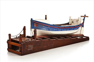 Lot 229 - A SCALE MODEL OF A LATE 19TH-CENTURY...