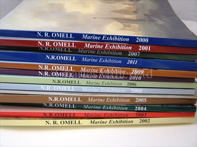 Lot 155 - N.R. OMELL MARITIME PICTURE CATALOGUES<br/>issued...