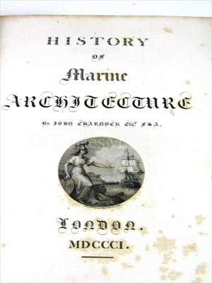 Lot 164 - 'AN HISTORY OF MARINE ARCHITECTURE ...'<br/>John...