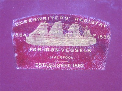 Lot 165 - [LIVERPOOL] UNDERWRITERS' REGISTRY FOR IRON...
