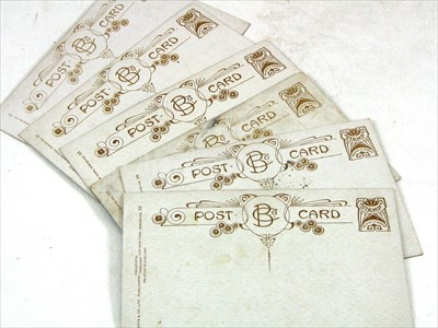 Lot 184 - R.M.S. TITANIC: COMMEMORATIVE POSTCARDS<br/>six...