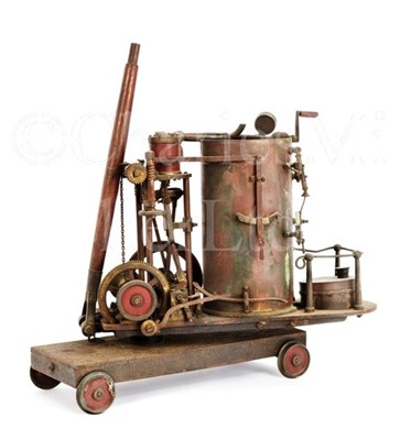 Lot 204 - AN EARLY 20TH-CENTURY LIVE STEAM SPIRIT-FIRED...