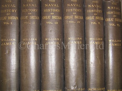Lot 61 - James, W., The Naval History of Great Britain,...