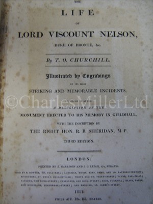 Lot 66 - 'THE LIFE OF LORD VISCOUNT NELSON, DUKE OF...