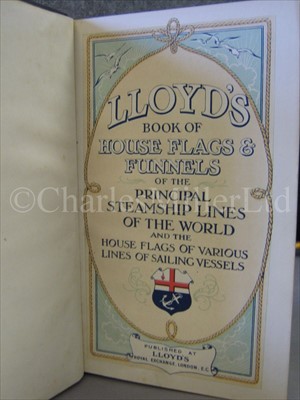 Lot 67 - Lloyd's Book of House Flags & Funnels of the...