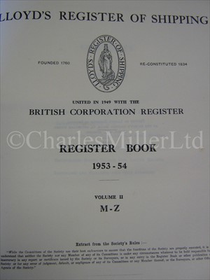 Lot 69 - Lloyd's Registers of Shipping<br/>various,...