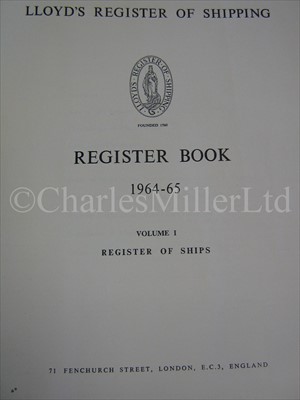 Lot 69 - Lloyd's Registers of Shipping<br/>various,...