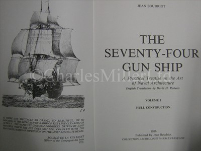 Lot 71 - 'THE SEVENTY-FOUR GUN SHIP'<br/>by Jean Boudriot...