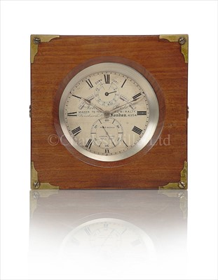 Lot 250 - A 19TH-CENTURY TWO-DAY MARINE CHRONOMETER BY...