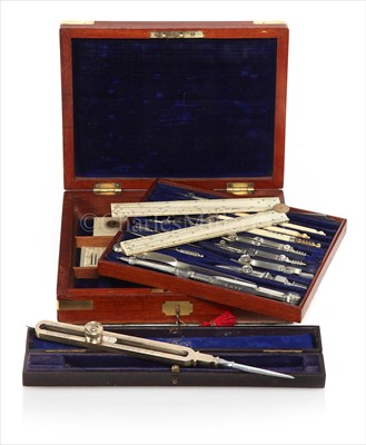 Lot 268 - A 19TH-CENTURY DRAWING SET BY ELLIOTT...