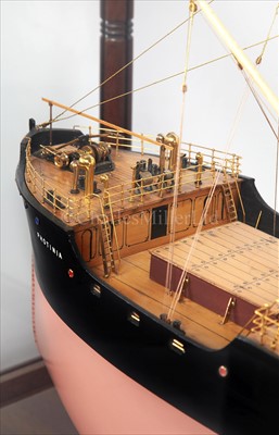 Lot 316 - A FINELY RESTORED DOCKYARD BUILDER'S MODEL OF...