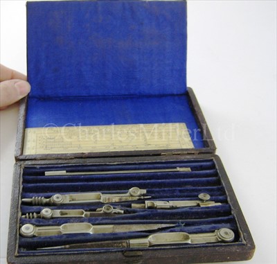 Lot 252 - A LATE 19TH-CENTURY DRAWING SET<br/>unsigned, the...