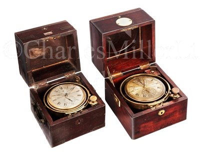 Lot 260 - AN EARLY 19TH-CENTURY 2-DAY MARINE CHRONOMETER...