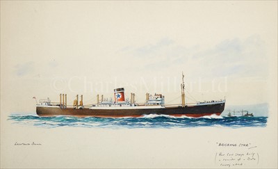 Lot 118 - LAURENCE DUNN (BRITISH,1910-2006)<br/>A starboard...