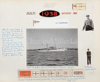 Lot 122 - 'THE CRUISE OF THE S.Y. SAPPHIRE', 1938<br/>volume...