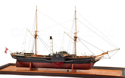 Lot 269 - A WELL-PRESENTED AND DETAILED 1:96 SCALE WOOD...