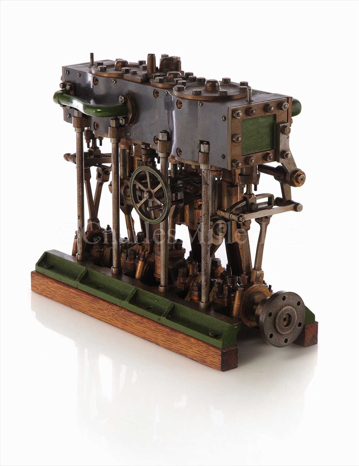 Lot 155 - A FINELY-ENGINEERED WORKING SCALE MODEL OF A...