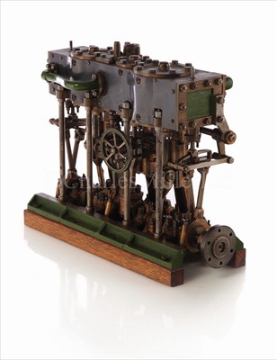 Lot 155 - A FINELY-ENGINEERED WORKING SCALE MODEL OF A...