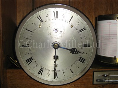 Lot 160 - A FINE 19TH-CENTURY EIGHT-DAY WEATHER STATION...
