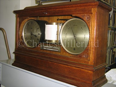 Lot 160 - A FINE 19TH-CENTURY EIGHT-DAY WEATHER STATION...