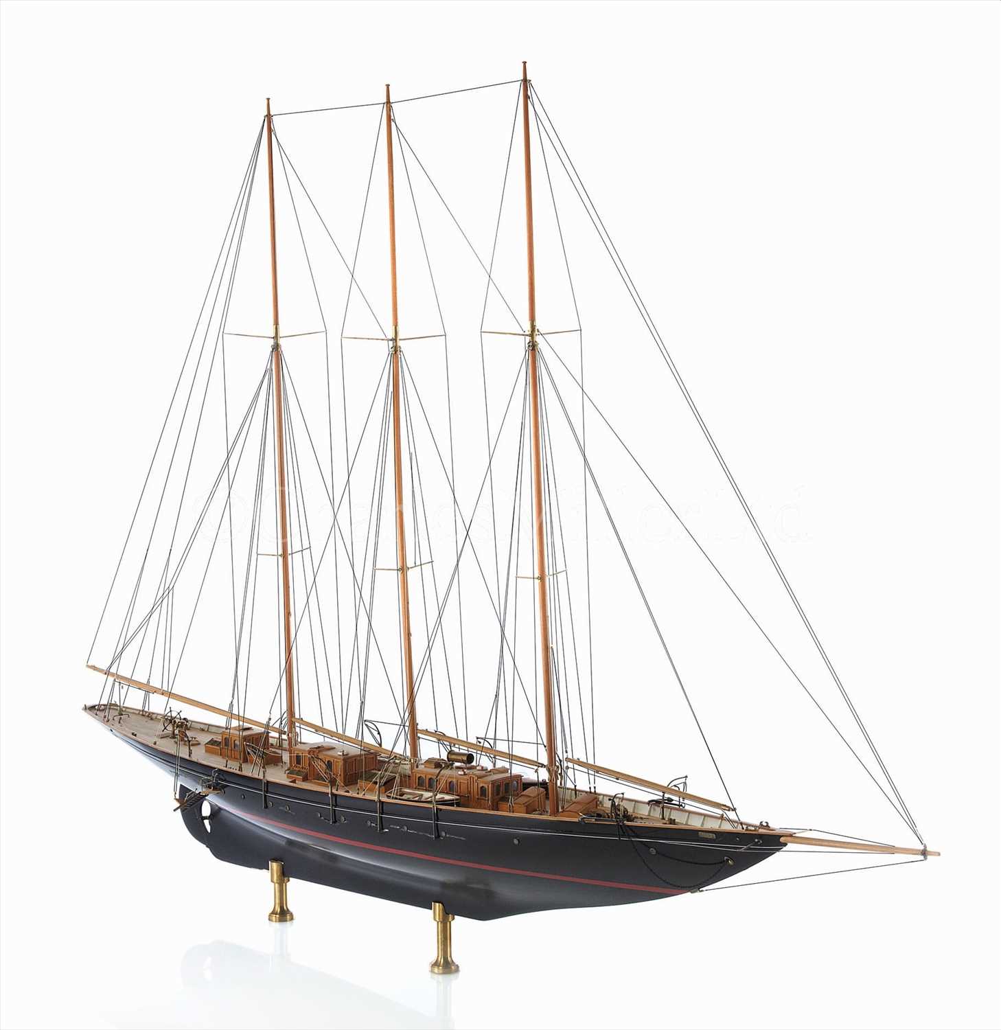 Lot 227 - A FINE .3/16IN:1FT SCALE STATIC DISPLAY MODEL...