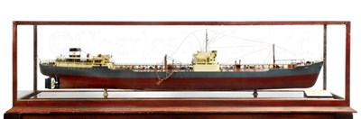 Lot 297 - A BUILDER'S BOARDROOM MODEL FOR THE TANKER...