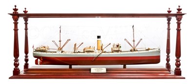 Lot 301 - A FINE AND DETAILED BUILDER'S DOCKYARD MODEL...