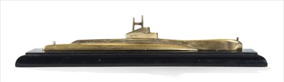 Lot 137 - A SAILOR'S PROFILE WATERLINE MODEL OF THE...