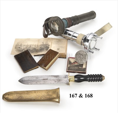Lot 168 - A DIVER'S KNIFE BY SIEBE/HEINKE<br/><br/>apparently...