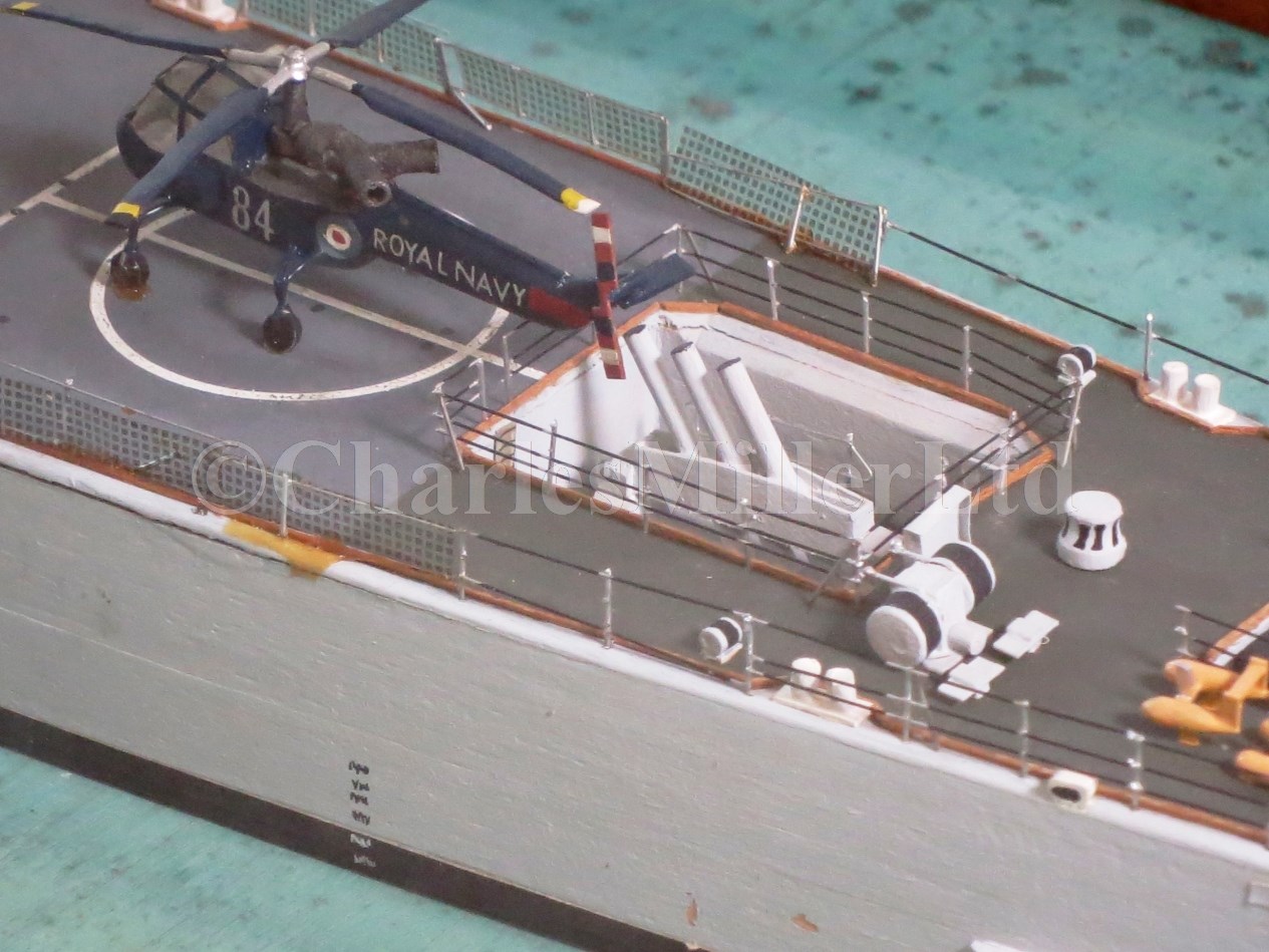 Lot 329 - A 16FT:1IN SCALE WATERLINE MODEL OF THE
