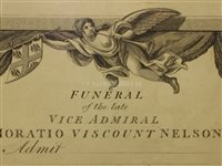 Lot 30 - AN UNISSUED PROCESSION PASS FOR THE FUNERAL OF...