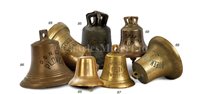 Lot 86 - A SHIP'S BELL FROM THE GENERAL STEAM...